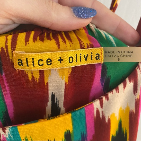 Bright Alice + Olivia Dress - Picture 3 of 9